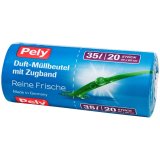 Pely Clean Pely Duft-Müllbtl R.Frische 35L 20S