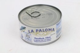 La Paloma Thunfisch Filets im eigenen Saft und Aufguss (150 g)